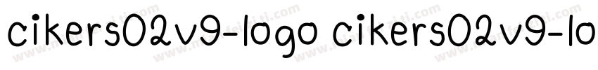 cikers02v9-logo cikers02v9-logo字体转换